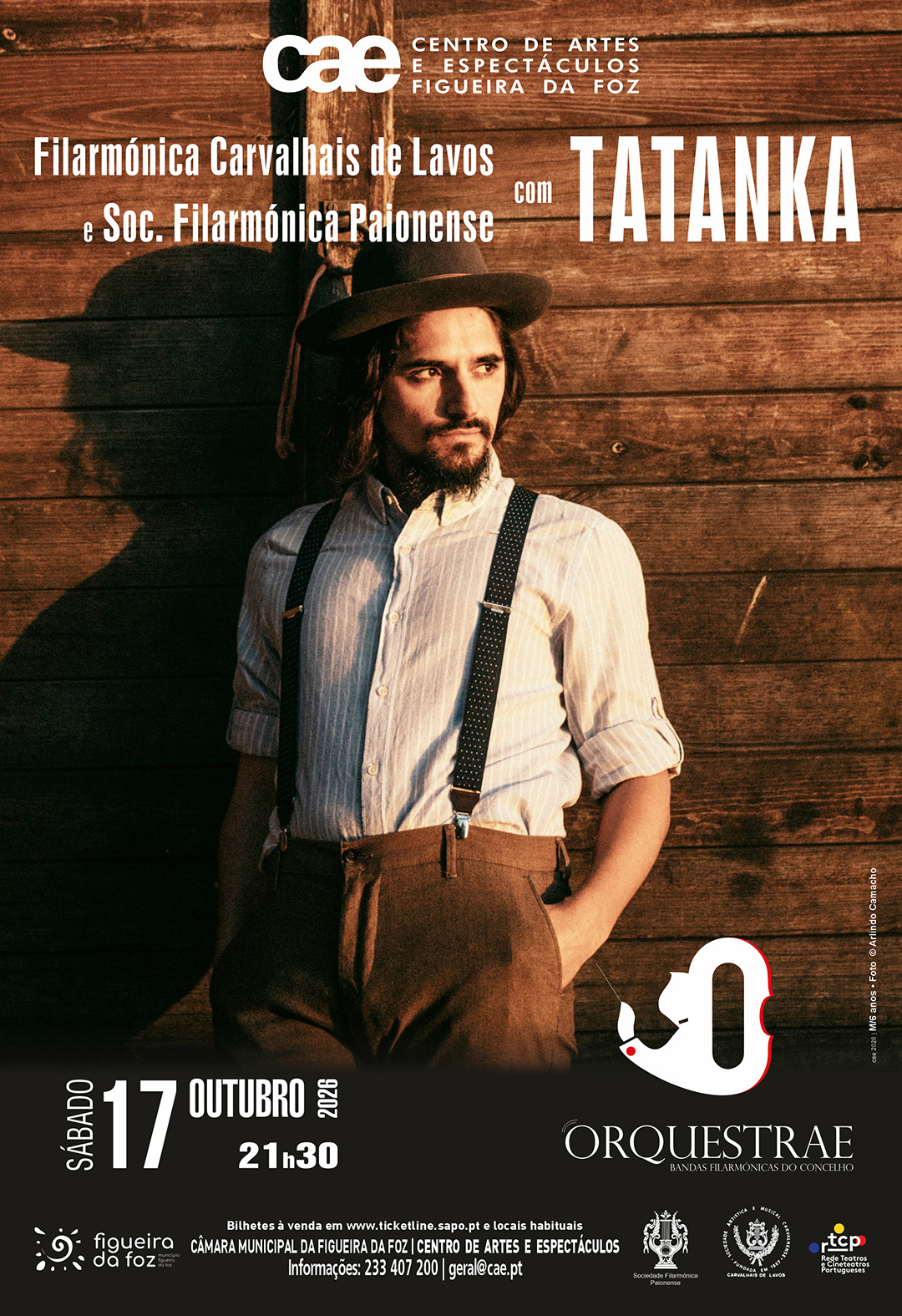 Cartaz web Orquestrae com Tatanka